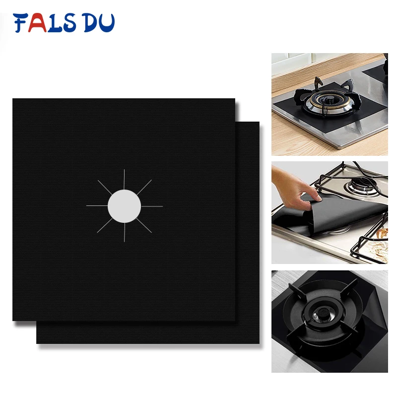 

Gas Stove Protectors Reusable Gas Stove Burner Cover Non-stick Stovetop Liner Mat Protection Trivets Kitchen Accessories
