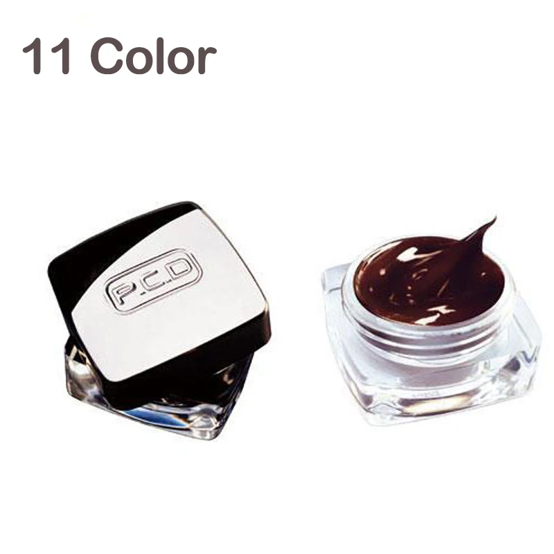

Free Shipping 10Pcs/Set 11 Colours To Choose Popular Permanent Makeup PCD Tattoo Pigment For Eyeliner Eyebrow