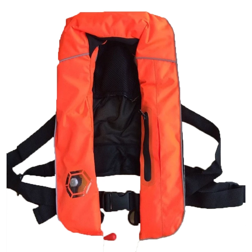 Super quality CE MED certified ISO12402 3 Adult automatic Inflatable life jacket 150N personal