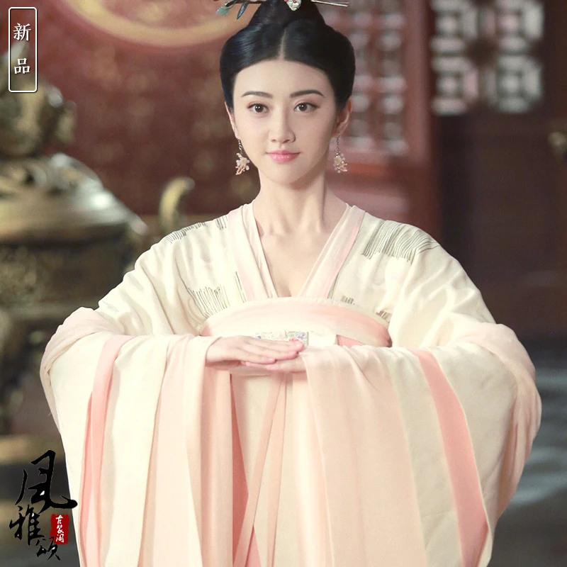 Us 168 0 3 Designs Jing Tian Princess Costume Hanfu Of Tang Dynasty High Waist Ruqun For New Tv Play The Glory Of Tang Dynasty Costume Hanfu Hanfu