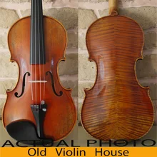 Карпатская ель Antonio Stradivari 171" Почва" Скрипка, мост Обер, античный лак, № 2867