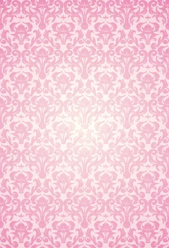 

HUAYI Pink Damask Background Art Fabric Studio Newborns Backdrop Children Photography Prop Background XT-5720