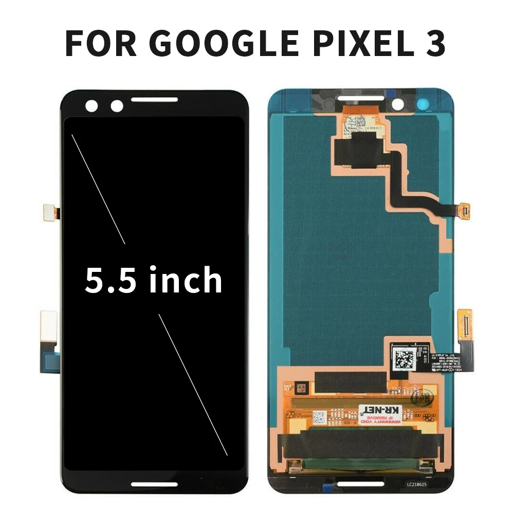

100% New For Google Pixel 3 LCD Touch Screen Digitizer Assembly for Google Pixel 3XL LCD Screen For Google Pixel 3 XL LCD