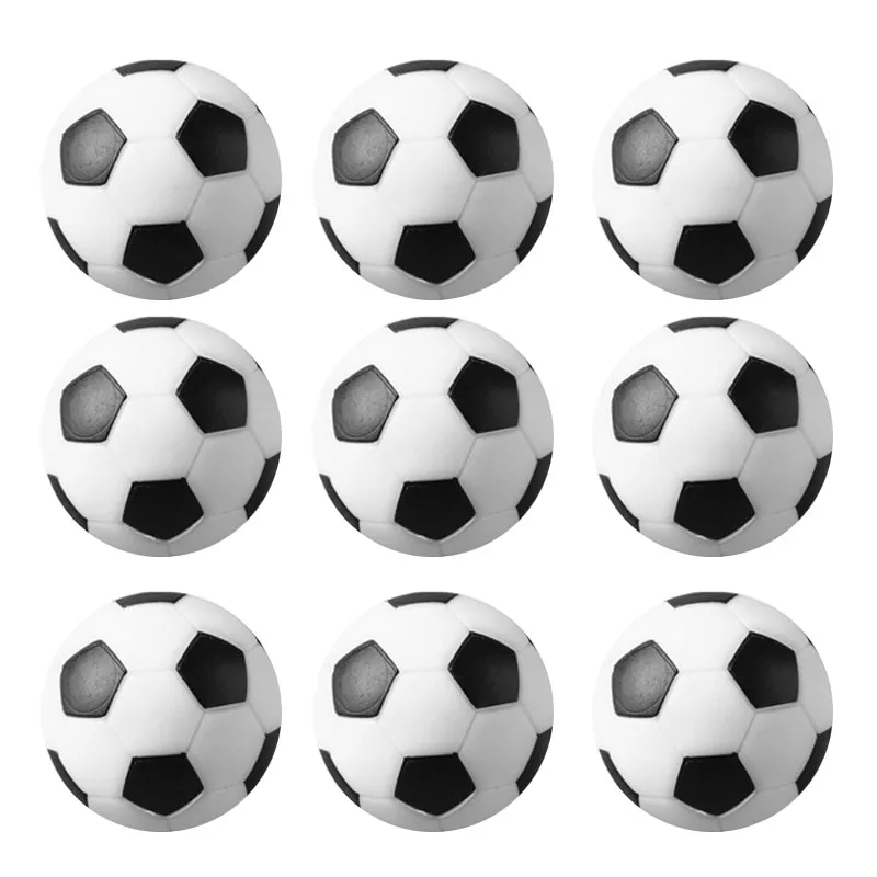 

10pcs/lots Plastic Soccer Table Foosball Ball Football mini ball Soccer Mach table balls For baby foot fussball 29mm 32mm 36mm