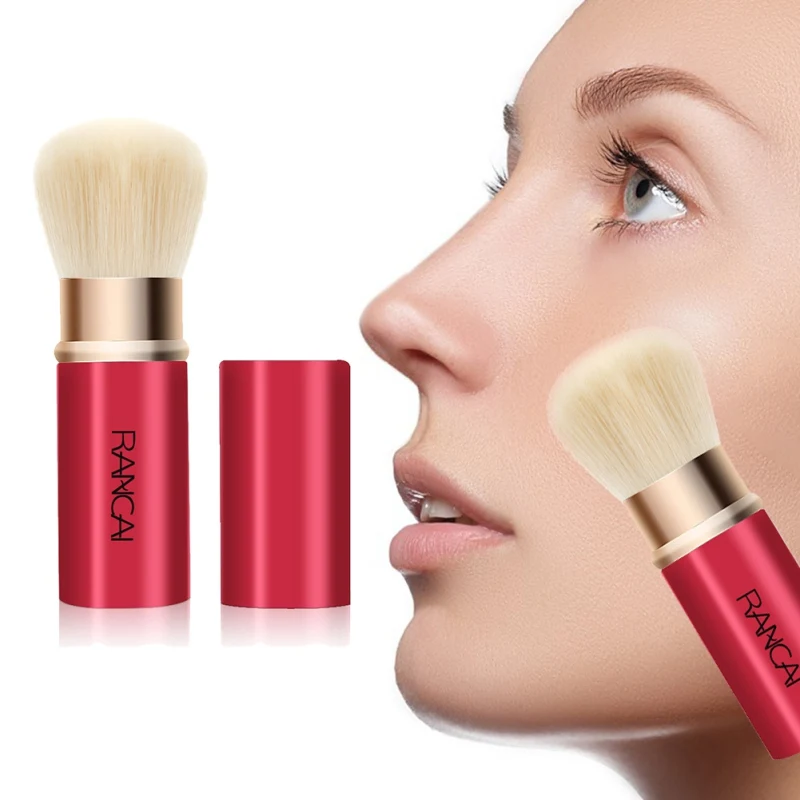 

1 PC Foundation Brush Flat Powder Brush Golden Face Brushes Makeup Cosmetic Tools foldable