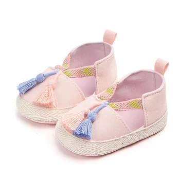 

Tassel Baby Girls Shoes Spring Autumn Toddler Infant Non-Slip First Walkers Soft Sole Sneakers