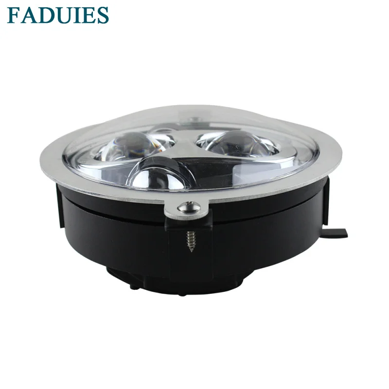 Honda VTX 5 34 LED Chrome Headlight Kit with Bracket and Hardware - Plug and Play - Daymaker (3)