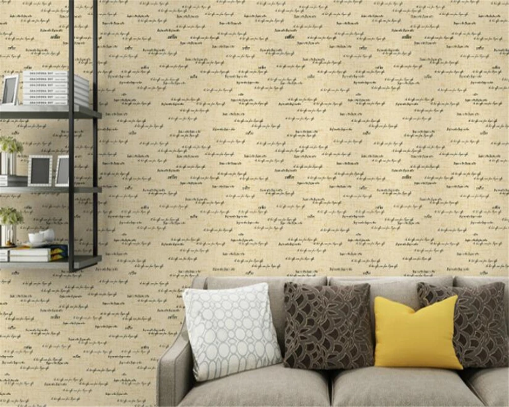 Beibehang papel tapiz de para paredes, Fondo de alfabeto inglés 3 d, Retro, Bar, cafetería, tienda de ropa, papel para habitación de pintados| - AliExpress