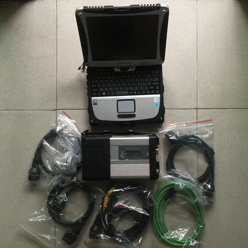  Chip completo MB STAR C5 con nuevo Software HDD 201909 Vediamo DTS con CF19 ordenador portátil de d