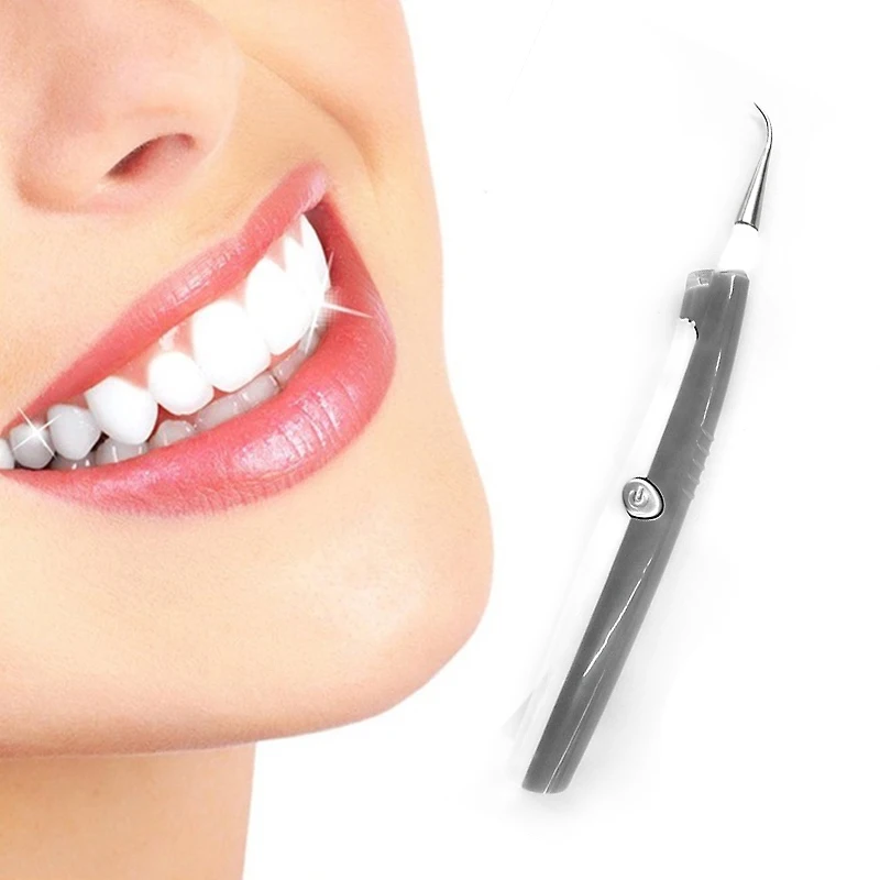 

Gentle Dental Teeth Whiten Ultrasonic Dental Tooth Pick With Led Light Removes Tartar&Stains Teeth Whitening
