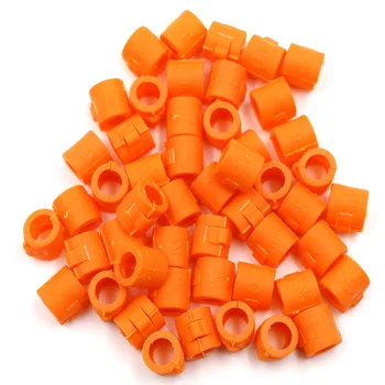 

50 Pcs Inner Diameter 9mm Dove Bird Supplies Pet Birds Carrier Pigeon Parrot Multicolor Digital Foot Ring Bayonet Marking Ring