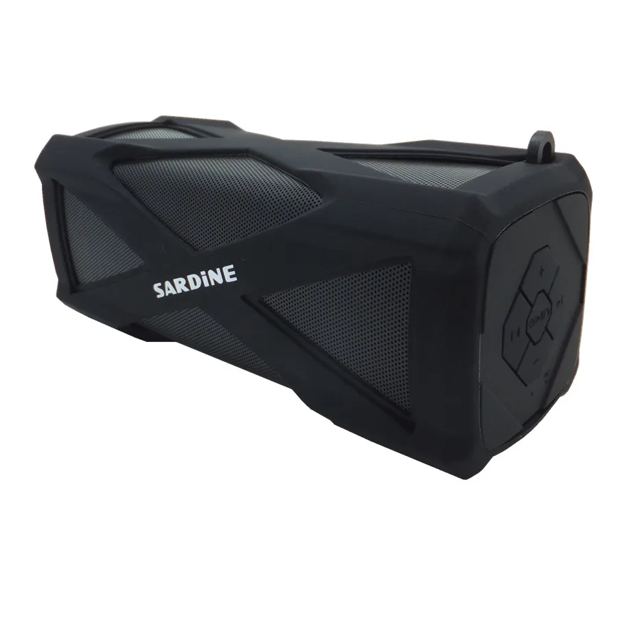 Sardine Wireless Bluetooth Speaker Waterproof Portable Outdoor Column Loudspeaker Speaker power bank for phone charging (4)