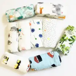 Модные хлопковые детские одеяла новорожденных Детская муслиновая пеленка обертывание мягкое Infantil одеяло для новорожденных детская
