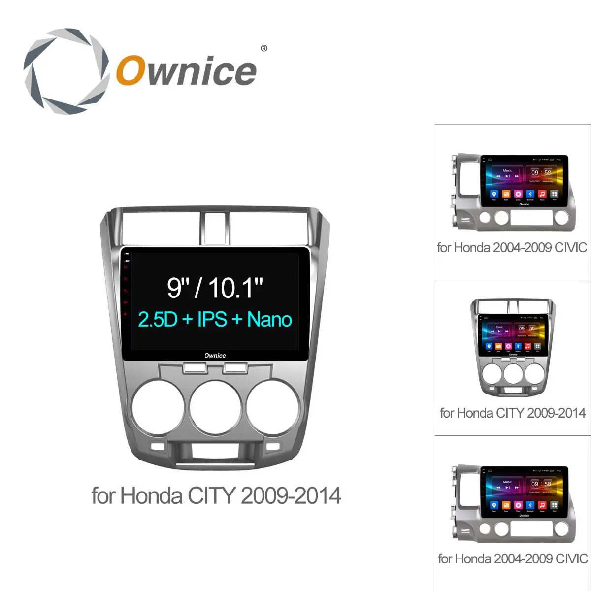 C500 + 10 1 дюймов Android 6 0 dvd-плеер автомобиля для Honda CIVIC CITY 2004-2005 2006 2009 2013 2014 gps NAVI Радио 32