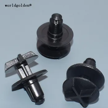 

worldgolden 100pcs auto fasteners Radiator Retaining Clip for Cadillac Pontiac Saturn Cadillac 10382313