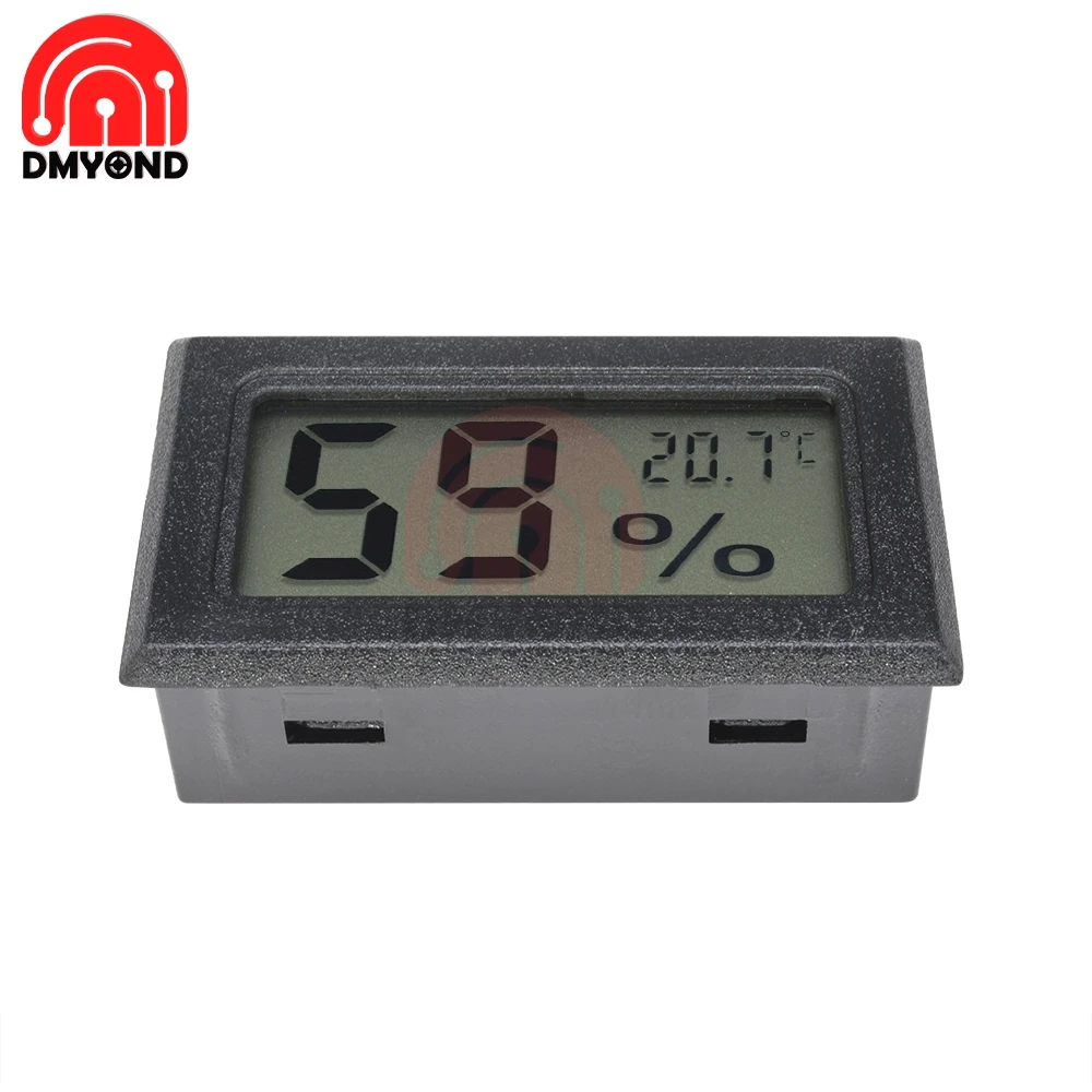 Крытый мини ЖК-цифровой термометр гигрометр удобный датчик температуры измеритель влажности измерительные приборы