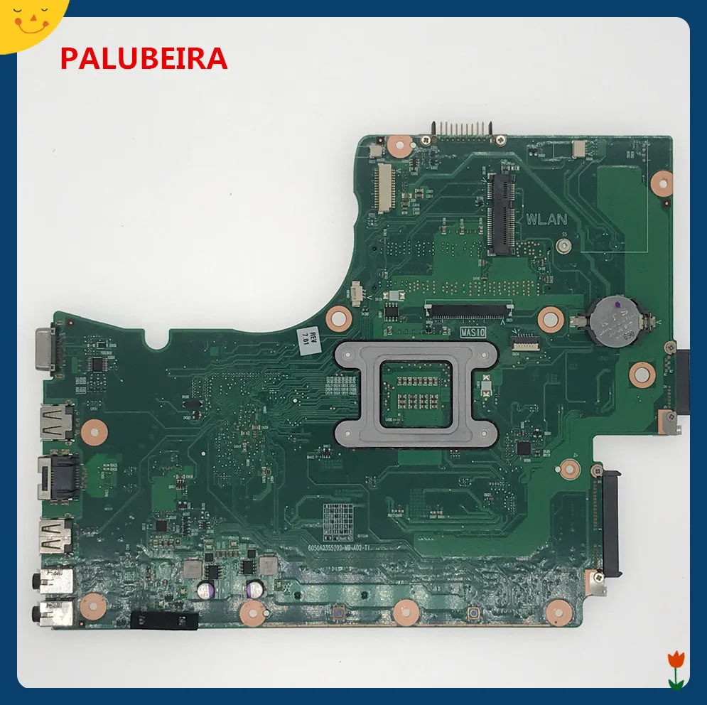 

PALUBEIRA V000225000 6050A2355202 for TOSHIBA SATELLITE C655 C650 LAPTOP SYSTEM MAINBOARD MOTHERBOARD HM55 100% Test OK