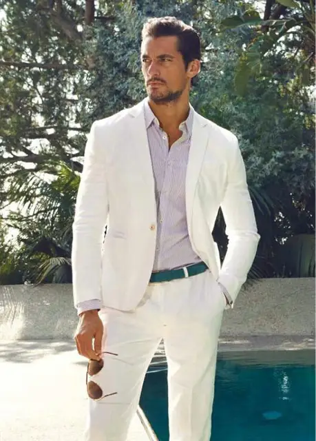 Summer Beach White Ivory Latest Coat 