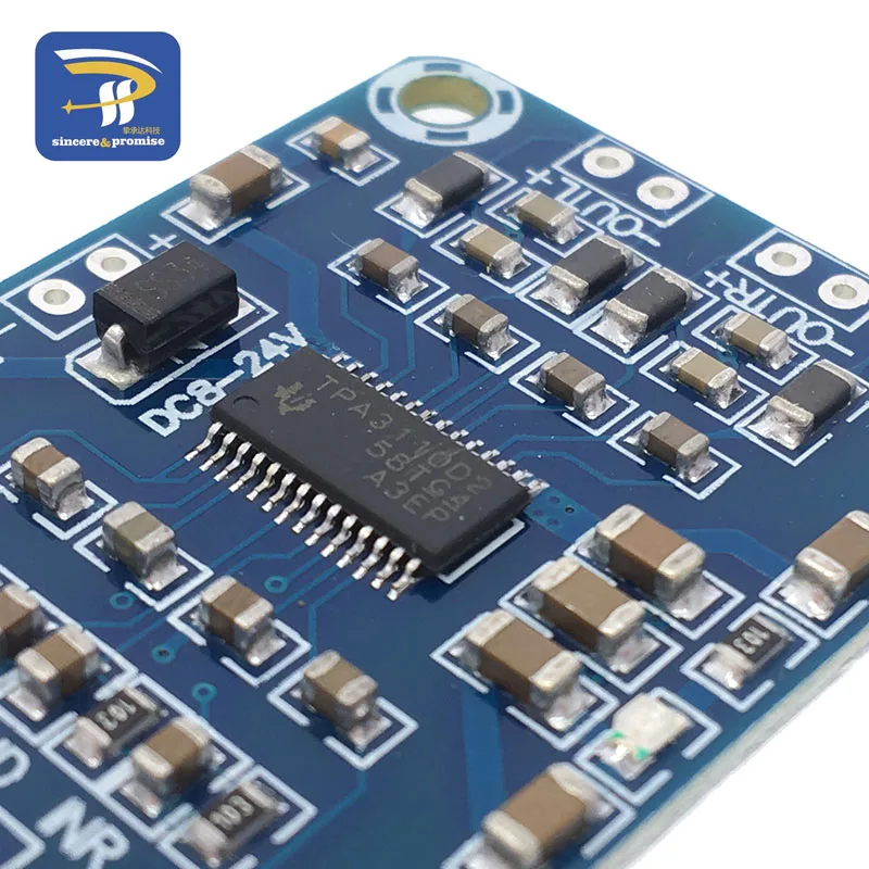 1 шт. TPA3110 2X15 Вт Цифровой аудио Стере усилитель плата модуль мини бинауральный контроллер усилителя 100дБ DC 8-18 в
