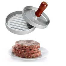 Antihaft-aluminium Hamburger Presse Fleisch Patty Form Burger Presse Maker Größe 12 cm/4,8 inch