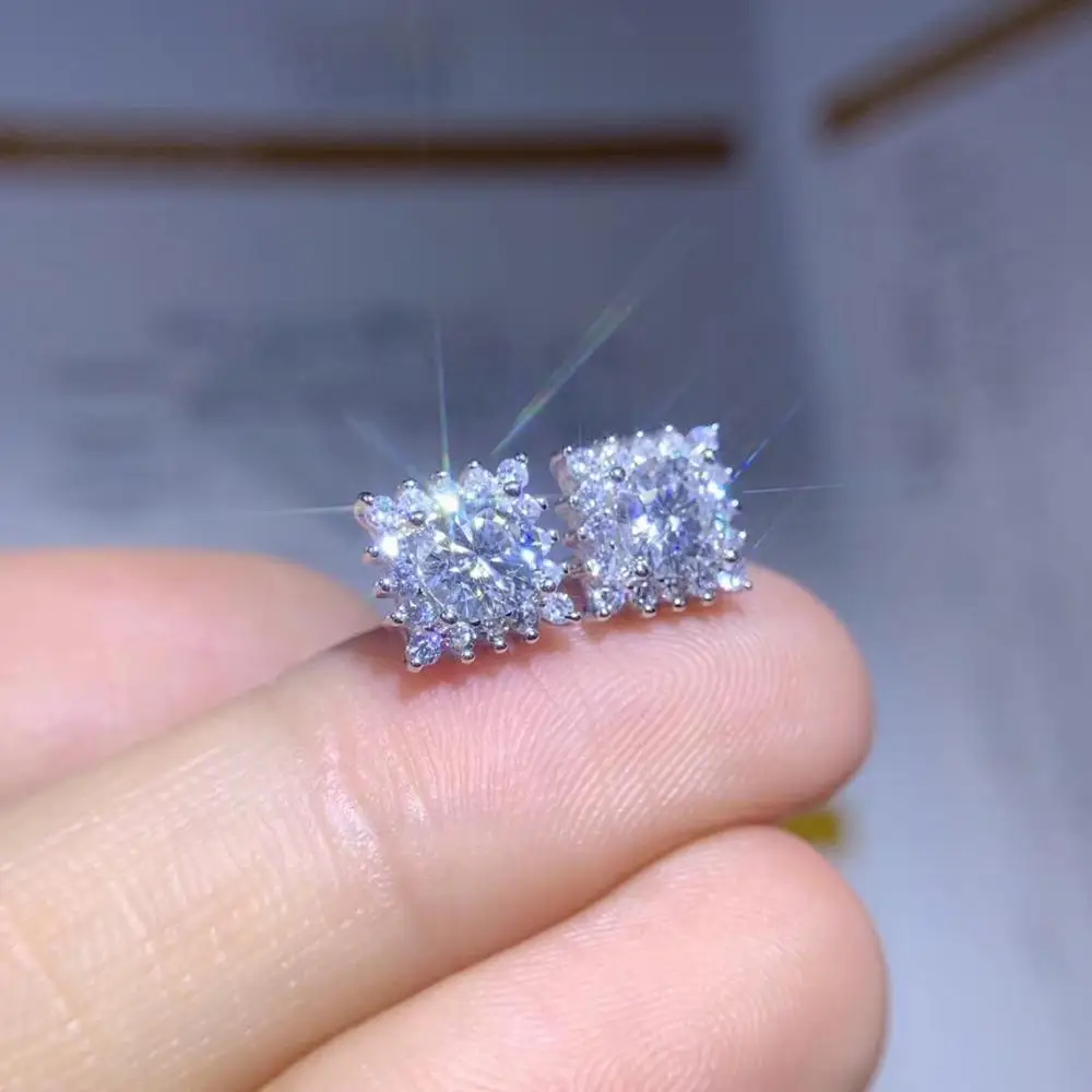 Moissanite в настоящее время самые популярные в мире ювелирные изделия 925 пробы серебра, классический дизайн, девичьи ногти, модный дизайн