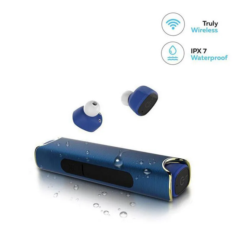 

Mini Bluetooth Headset Earpiece Bluetooth 4.2 Earphone IPX7 Waterproof Mini TWS Earbuds For Xiaomi sony xaomi Mobile Phone