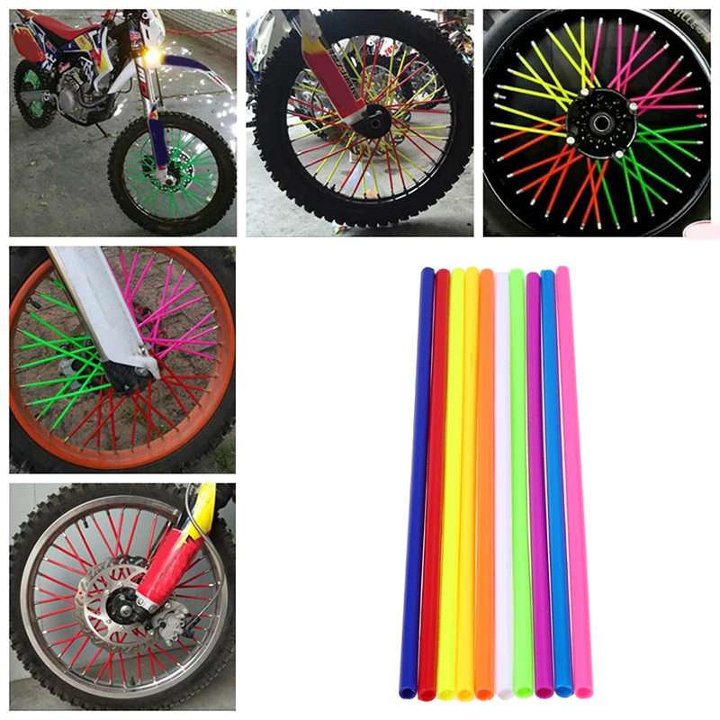 72 Pcs Universal Motorcycle Dirt Bike Enduro Off Road Wheel Rim Spoke