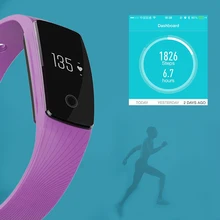 Горячая Bluetooth SmartWatch Пульс монитор сердечного ритма сердечной умный Браслет SmartBand