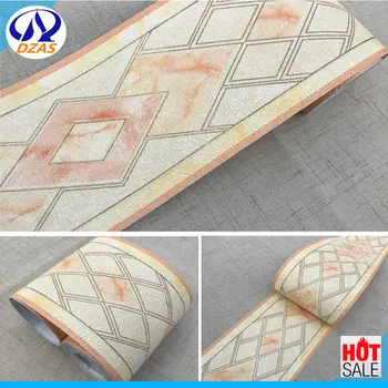 

DZAS Living room bedroom kitchen bathroom kick line waist line AS-YH sticker PVC self adhesive Wall Sticker Wallpaper