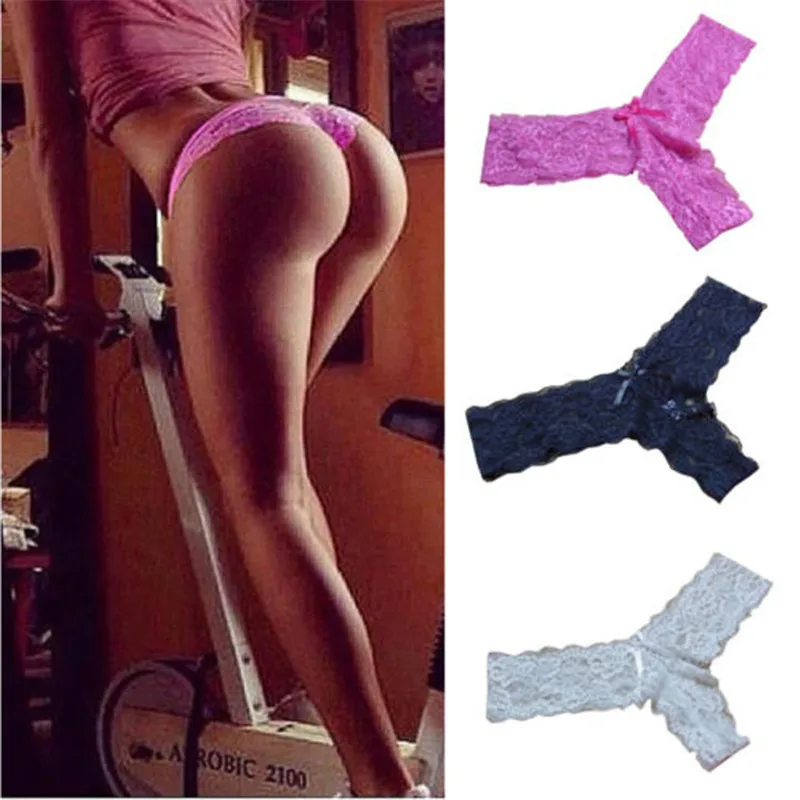

Newest Women G String Sexy Underwear Lace Panties G-Strings Transparent Super Thin Hollow Thongs Tangas Plus Size Fashion