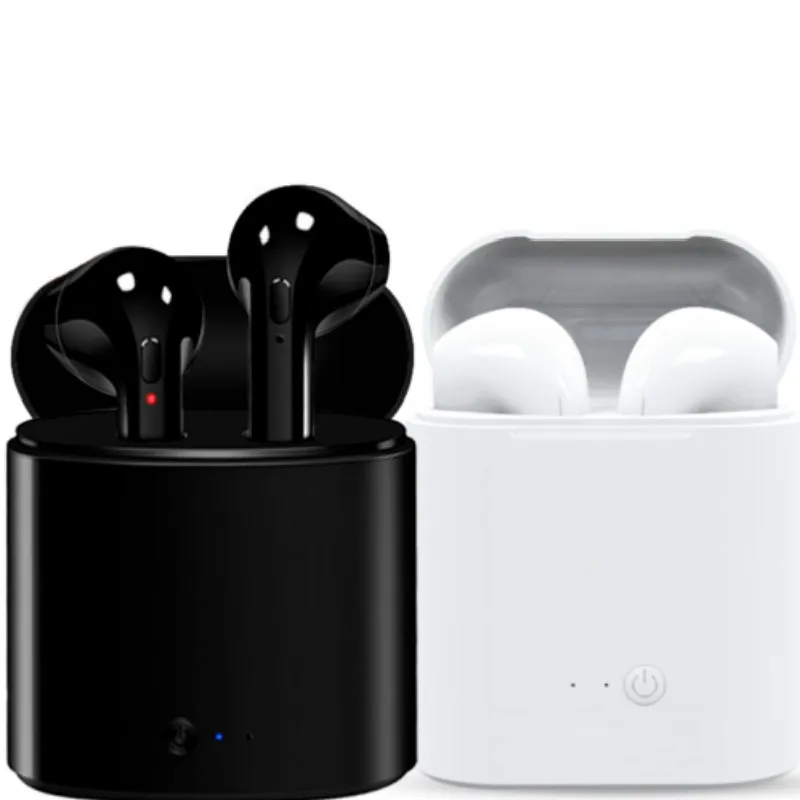 

i7s TWS Mini Wireless Bluetooth Earphone Stereo Earbud Headset With Charging Box Mic For Iphone Xiaomi All Smart Phone