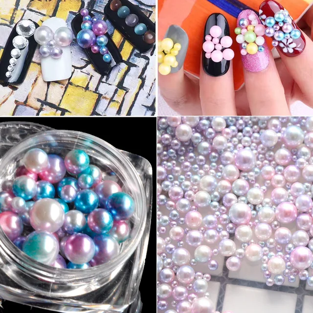 Peacock Inspired Nails Nailart Purple Glitter Peacock Nail Art