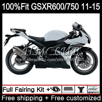 

Injection For SUZUKI GSXR750 2011 2012 2013 2014 2015 2016 30HC18 GSXR 600 750 K11 GSXR600 White black 11 12 13 14 15 16 Fairing