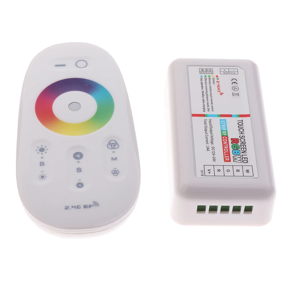 

Plastic LED Remote Remote Control For RGBW Wireless Remote Controller