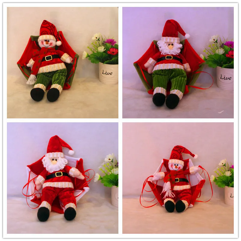 vintage santa claus snowman in parachute christmas tree ornament decor kids toy gift non woven toys christmas ornaments in dolls from toys hobbies on - Vintage Christmas Tree Ornaments vintage santa claus snowman in parachute christmas tree ornament decor kids toy gift non woven toys christmas ornaments in dolls from toys hobbies on - Vintage Christmas Tree Ornaments