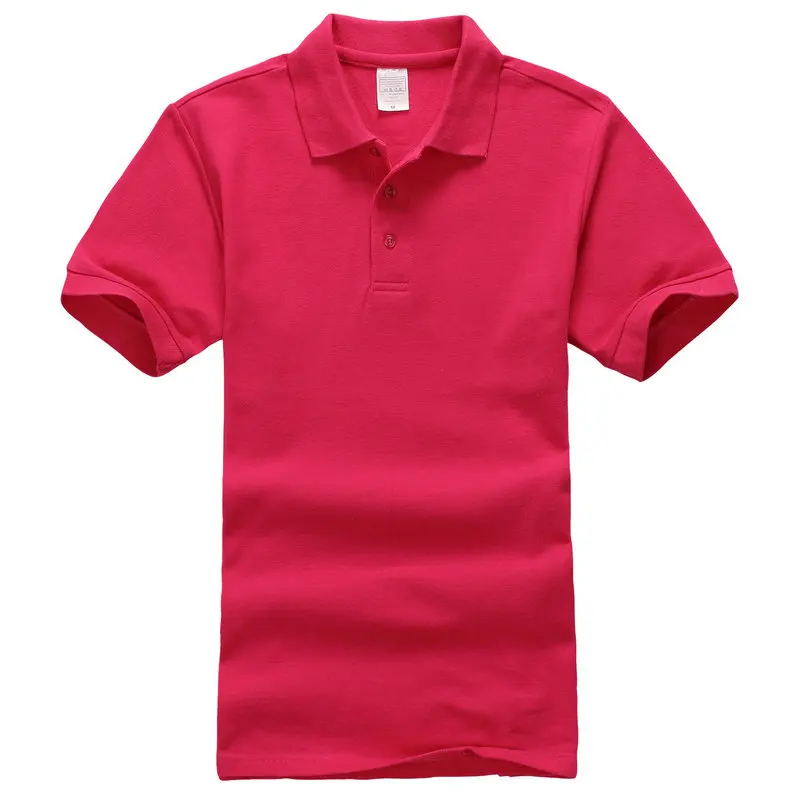 Высококачественная повседневная рубашка мужская Однотонная рубашка бренды Мужские Британские однотонные рубашки хлопок Поло рубашка хлопок короткий рукав Мужская S-3XL - Цвет: European Size