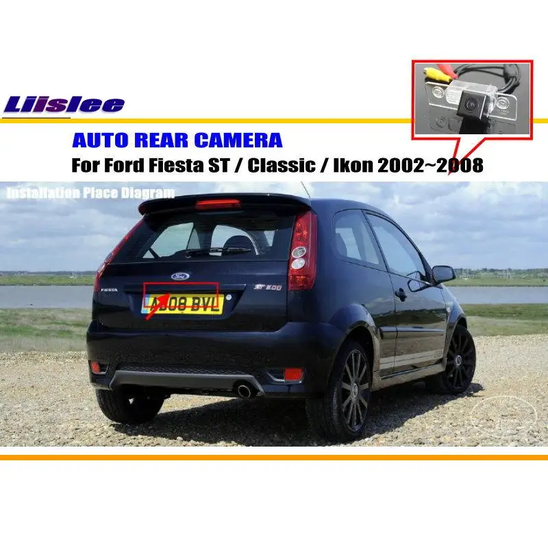 

Rear View Camera For Ford Fiesta ST / Classic / For Ikon 2002~2008 / Reverse Camera / NTST PAL / License Plate Light CAM