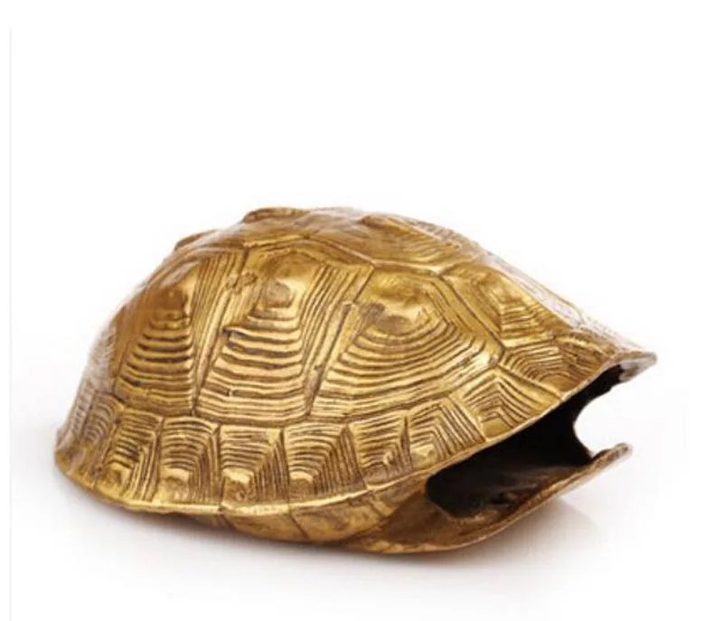 

copper tortoise shell divinatio shell divination ornaments your fortune teller feng shui supplies Crafts Statues