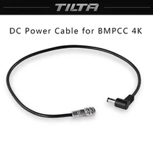 Tilta DC кабель питания для BlackMagic Pocket BMPCC 4K аксессуары для камеры