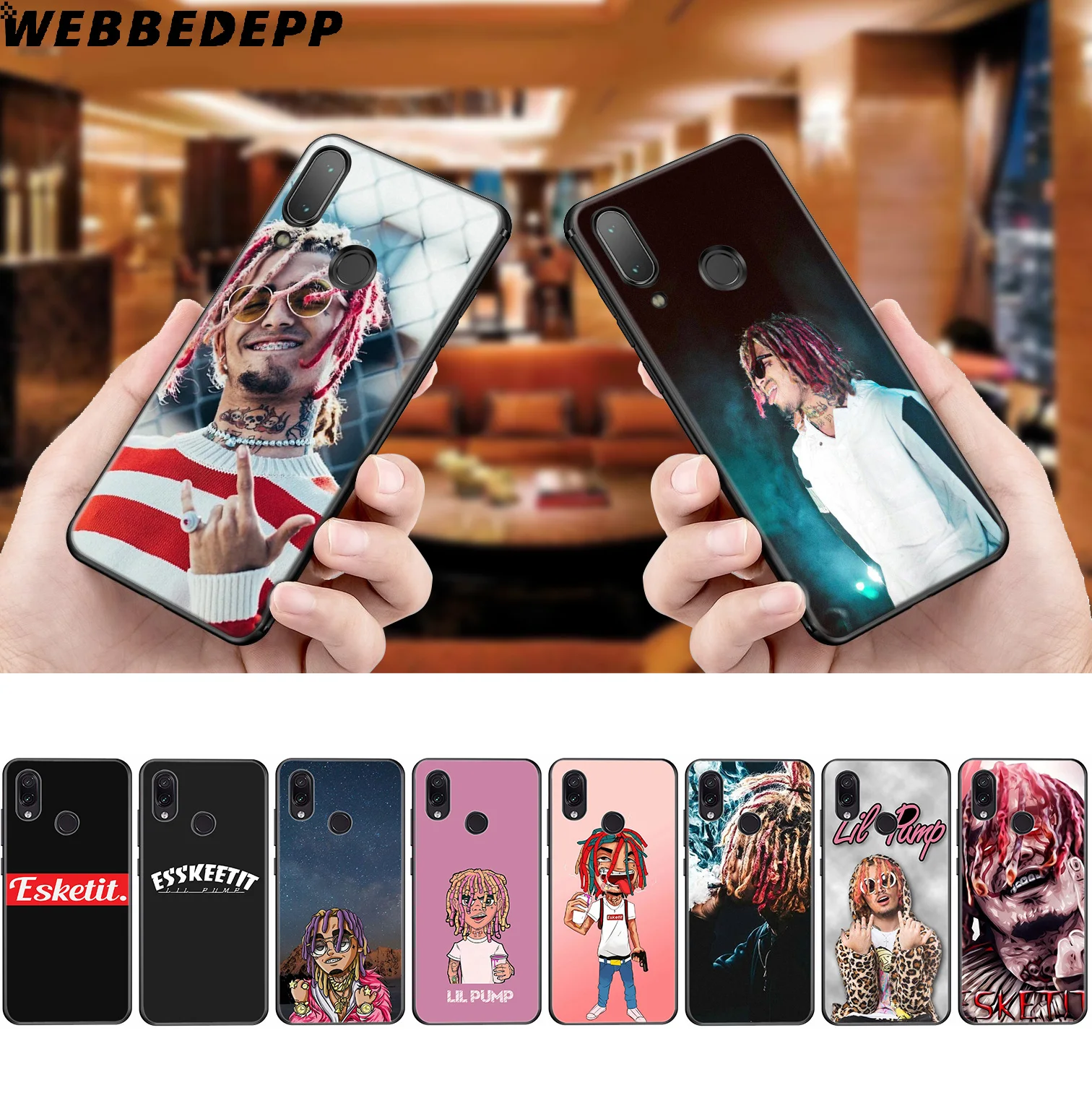 WEBBEDEPP Lil Pump Soft Case for Xiaomi Redmi K20 7A 4A 4X 5 5A 6 6A S2 Note 8 4 7 Pro Plus Prime |