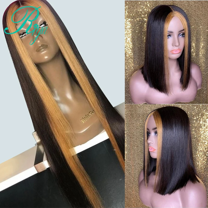 straight lace frontal huamn hair wig (2)