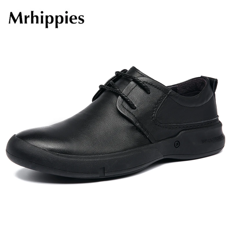 Mrhippies 2017 New Handmade Genuine Leather Men Flats Driving Soft Leather Men Moccasins Brand Men Shoes Loafers Slip On Shoe