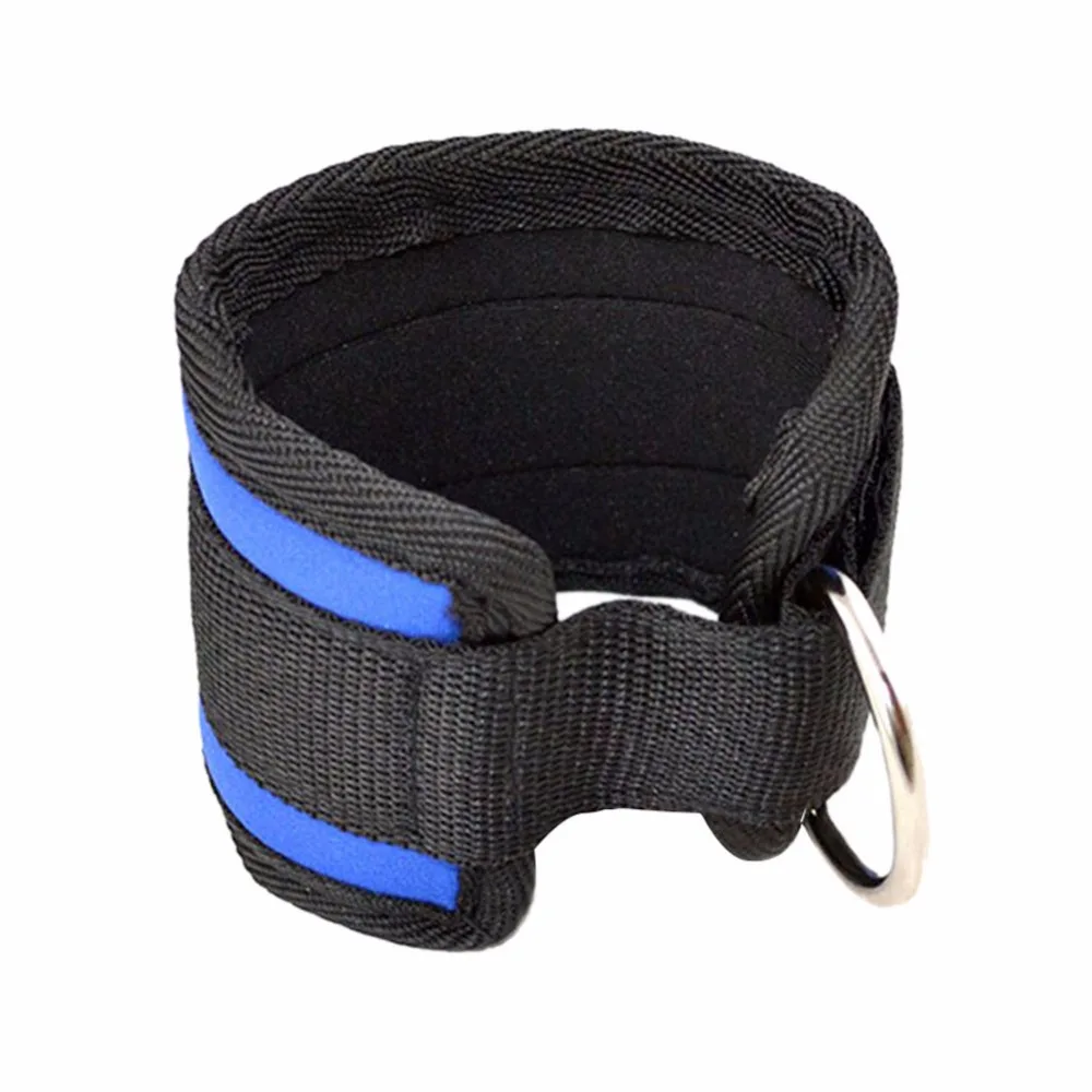 

Weight Lifting Cable Attachment Ankle D-ring Strap Thigh Leg Pulley Gym