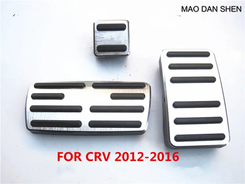 Алюминиевая педаль+ педаль акселератора Накладка подходит для Honda CRV CR-V 2007- педалей