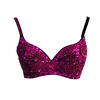 Hot selling New sexy Glod corset Golden sequins sexy bra Club queen costumes Punk Bra Set Gothic Hot Bustier Corsets ► Photo 2/5