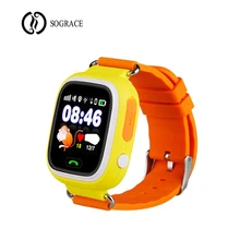 GPS Smart Baby Watch Q90 Kids Children with Wifi Touch Screen SOS Call Location for Kid