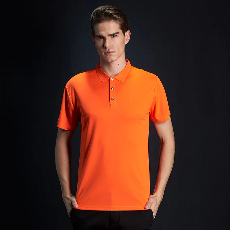 

New 2019 Solid Color Summer Polo Shirts Men Short Sleeve High Quality Sports Jerseys Golf Tennis Business Shirts Blusas Tops
