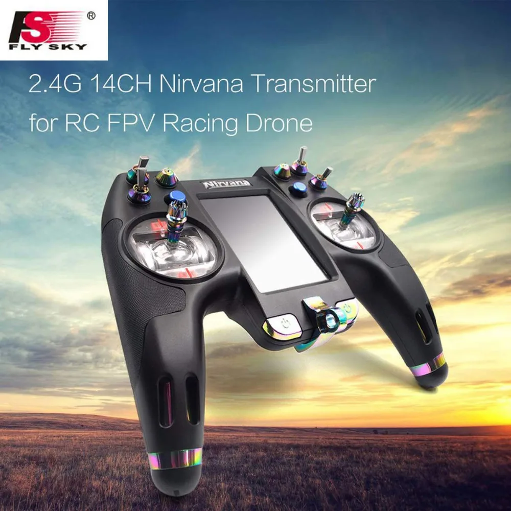 

Flysky NV14 FS-NV14 RC Transmitter Remote Controller 2.4G 14CH Touch Screen with FS X8B iA8X Receiver USB Simulator Bluetooth