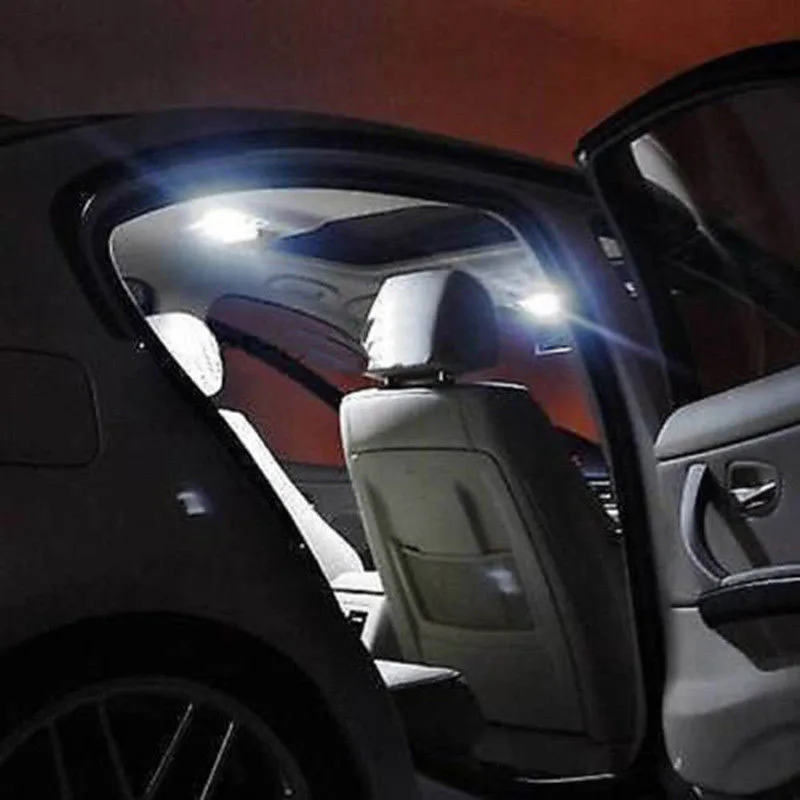 16pcs/lots Car Interior White LED Light Bulb Kit for 2009-2016 Audi A4 S4 RS4 B8