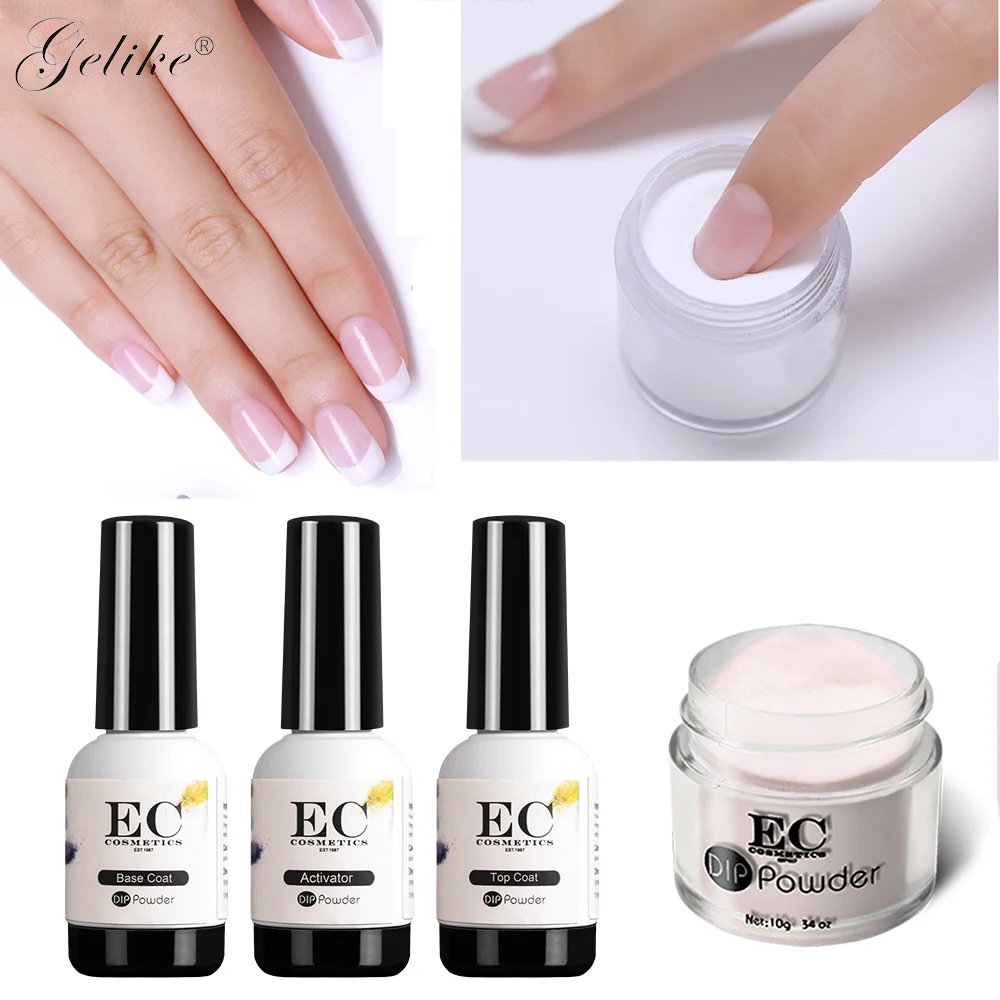Dip Powder Nails Colors Gel Polish Nail Art Mermaid ...